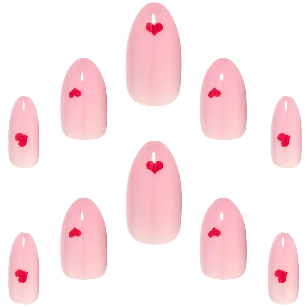 Dream Nails - Red Hearts