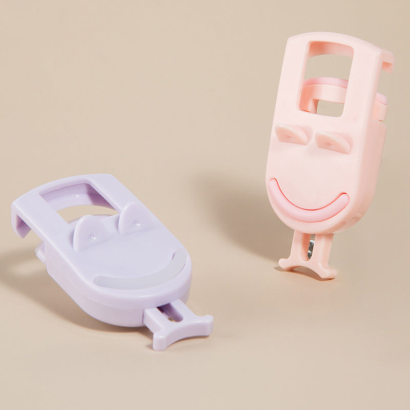 Portable mini eyelash curler