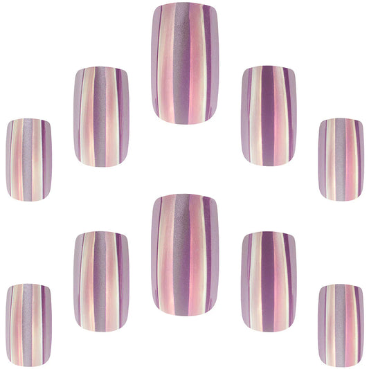 False Nails Square Medium Length - Magic Mirror