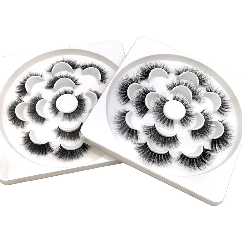 Faux Mink Volumn False Eyelashes 14 Pairs SD-04 &SD-06