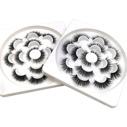 Faux Mink Volumn False Eyelashes 14 Pairs SD-04 &SD-06
