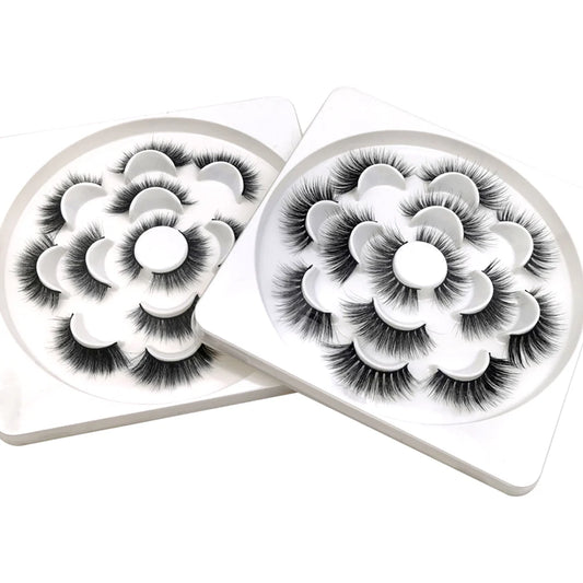 Faux Mink Volumn False Eyelashes 14 Pairs SD-04 &SD-06