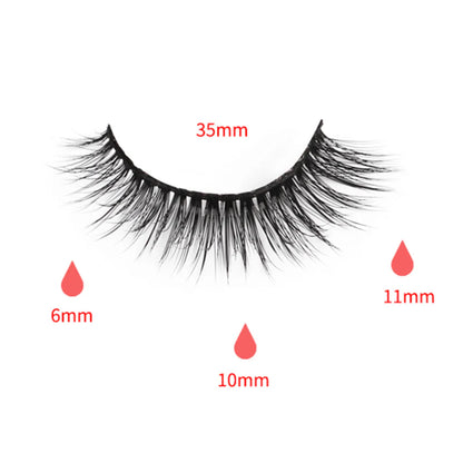 Faux Mink False Eyelashes FY08 (Purple Box)