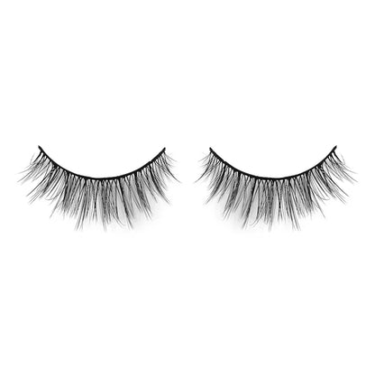Natural 3D Faux Mink Lashes Colorful Package with Lash Brush V04