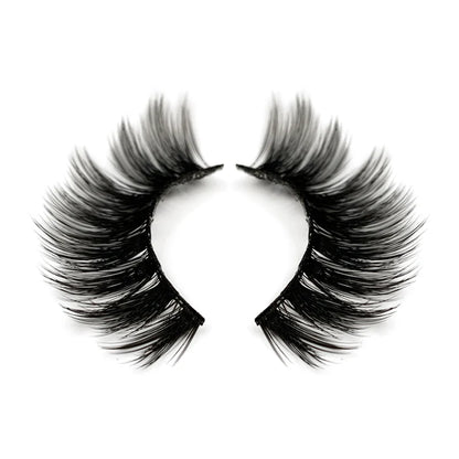 Natural 3D Faux Mink Lashes Colorful Package with Lash Brush V05
