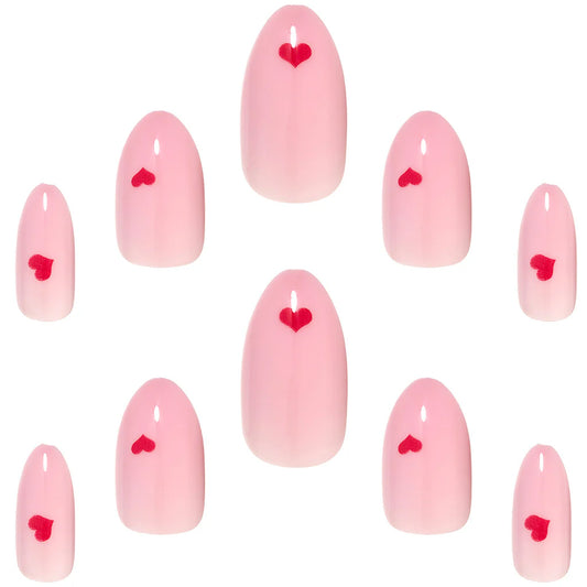 Dream Nails - Red Hearts