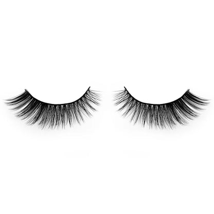 Natural 3D Faux Mink Lashes Colorful Package with Lash Brush V12